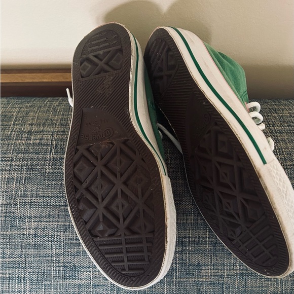 Converse All Star Green Pink High Tops - Picture 6 of 6